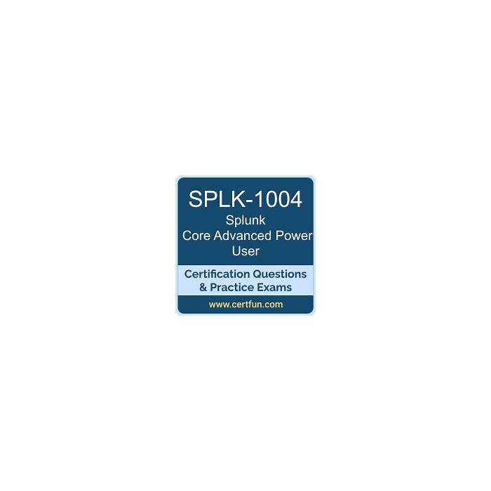 SPLK-1004 Probesfragen