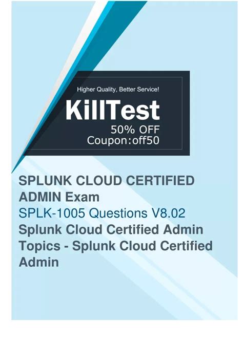 SPLK-1005 Online Tests