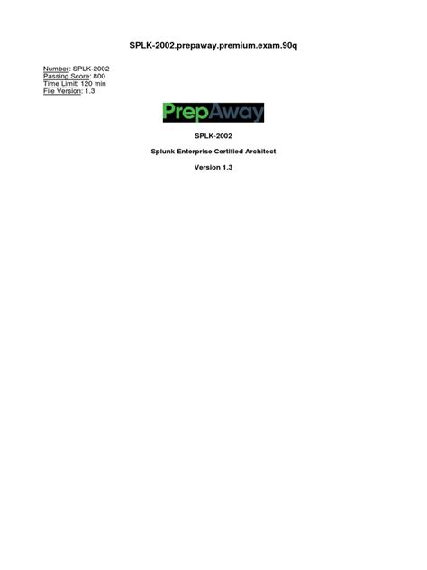 SPLK-2002 PDF