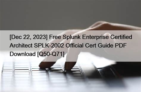 SPLK-2002 PDF Demo