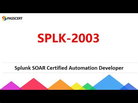 SPLK-2003 Dumps
