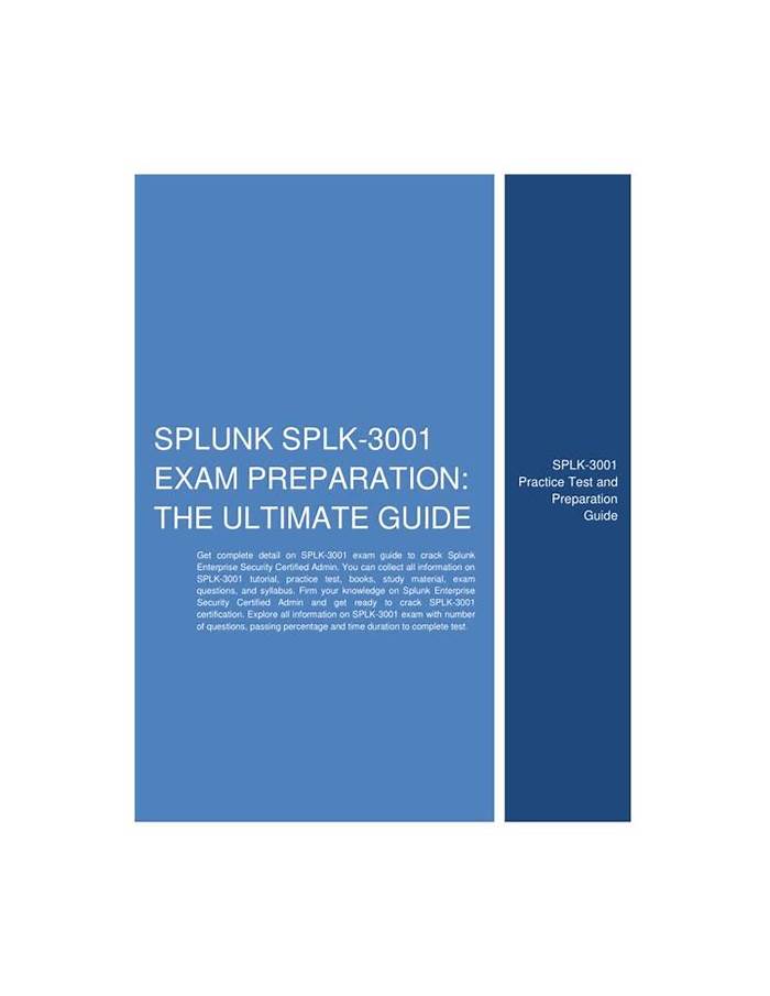 SPLK-3001 Prüfungsmaterialien