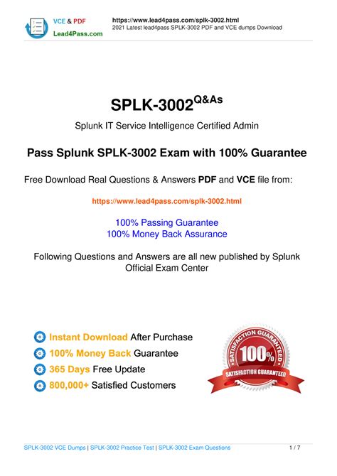 SPLK-3002 Exam