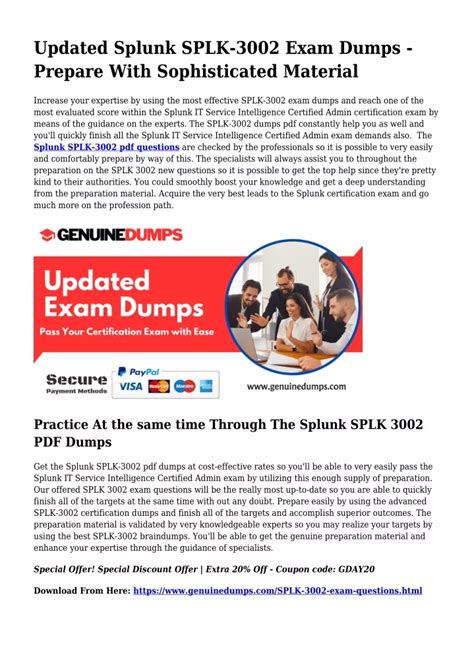 SPLK-3002 PDF