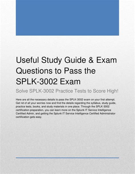 SPLK-3002 Prüfungsfragen