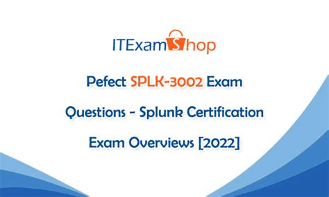 SPLK-3002 Prüfungsinformationen
