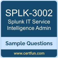 SPLK-3002 Testengine