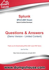 SPLK-3003 PDF Demo