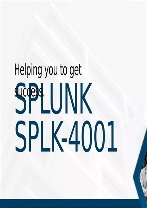 SPLK-4001 Testengine.pdf