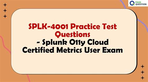 SPLK-4001 Tests