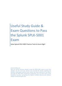 SPLK-5001 Echte Fragen