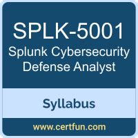 SPLK-5001 Lernressourcen