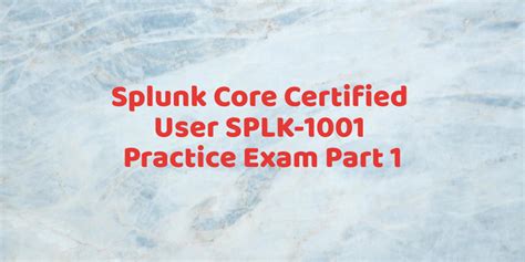 SPLK-5002 Examengine