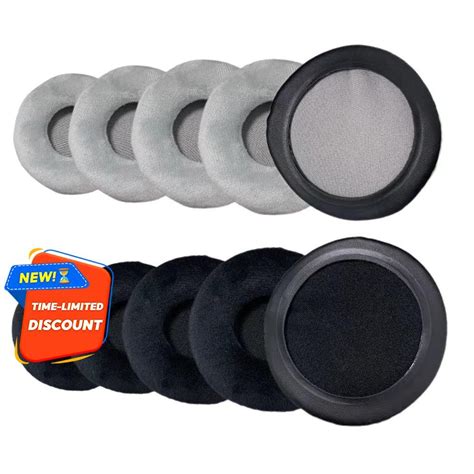 Sponge Velvet Round Replacement Ear Pads Foam … - balustradellc