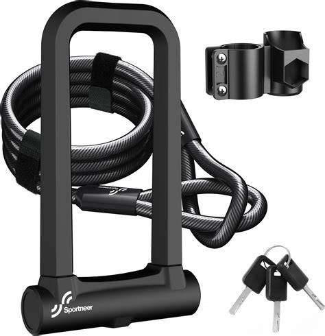 Sportneer Bike U Lock - Heavy Duty Anti Theft Bike … - raincitystudios.com