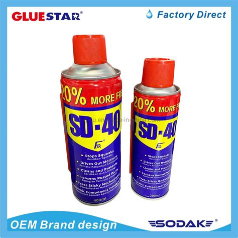 SPRAY ANTI-RUST SD 40 400ML - A.Bassa & Sons - balustradellc