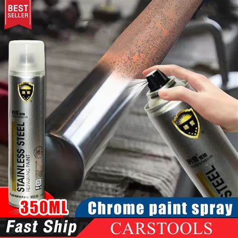 Spray Chrome Cat untuk Barang Logam yang Kinclong - balustradellc