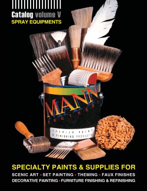 SPRAY EQUIPMENTS - Mann Brothers