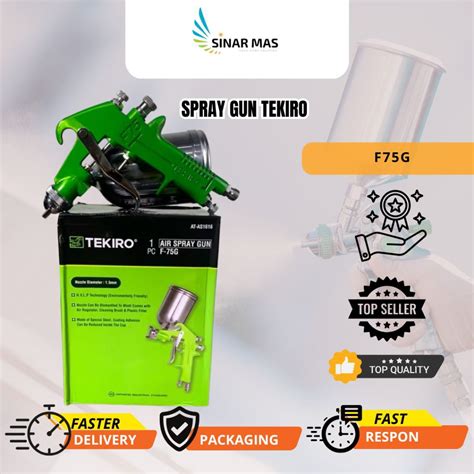 spraygun tekiro f75 tabung bawah - balustradellc