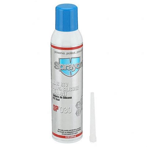 SPRAYON, SP030, Blue, Silicone Sealant - 6KDV4 S00030000