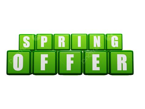 SPRING REBATE OFFER