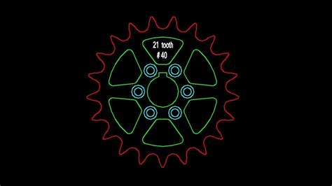SPROCKET DRAWING PROCEDURES with CAD YouTube