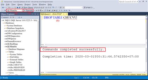 SQL DROP TABLE statement overview