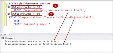 SQL IF Statement introduction and overview