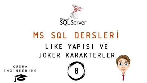 SQL Joker Karakterler.
