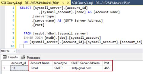 SQL Server Database Mail with "Modern" authentication to connect to ... - balustradellc