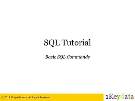 SQL Tutorial - W3Schools - coolestguyplanet.net