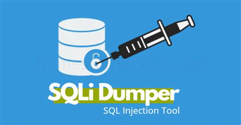 SQLi Dumper v8 0 Download SQL Injection Tool Homes for Hackers