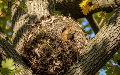 Squirrels Nest In Trees - muktibox.com