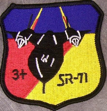 SR-71 BLACKBIRD HABU USAF Patch Light Blue Background eBay