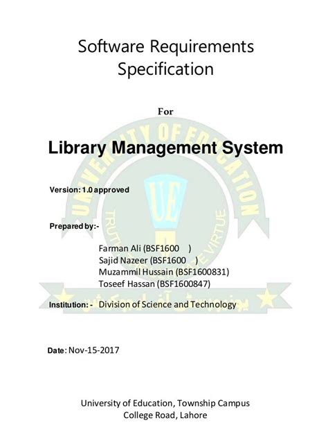 SRS library management docx
