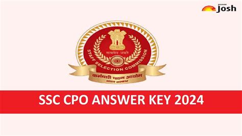 SSC CPO SI/ASI Final Answer Key 2024-2024 Released: Check …