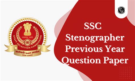 SSC Stenographer Question Papers 2024 - Download Year wise Previous Question paper …