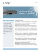 SSG140 Secure Services Gateway - Juniper Networks