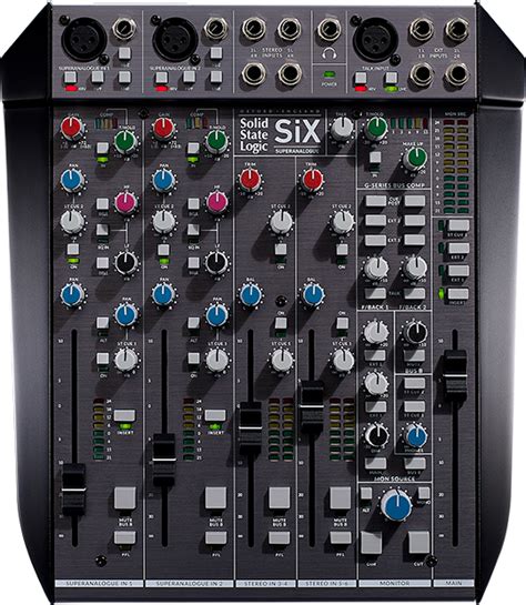 SSL SiX Mixer Review - Pro Audio Desk for Home Studios - balustradellc