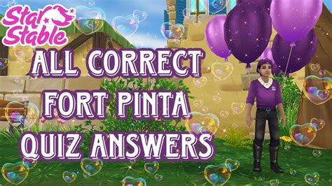 SSO ~ Fort Pinta birthday quiz ANSWERS - YouTube