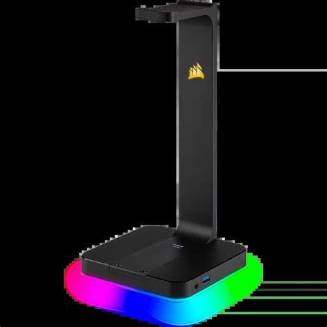 ST100 RGB Premium Headset Stand with 7.1 Surround Sound - CORSAIR - balustradellc