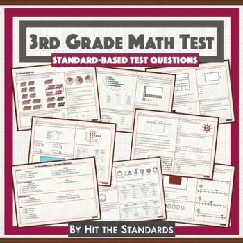 STAAR 3rd Grade Math Jeopardy Review Game Benchmark Testing Benchmark