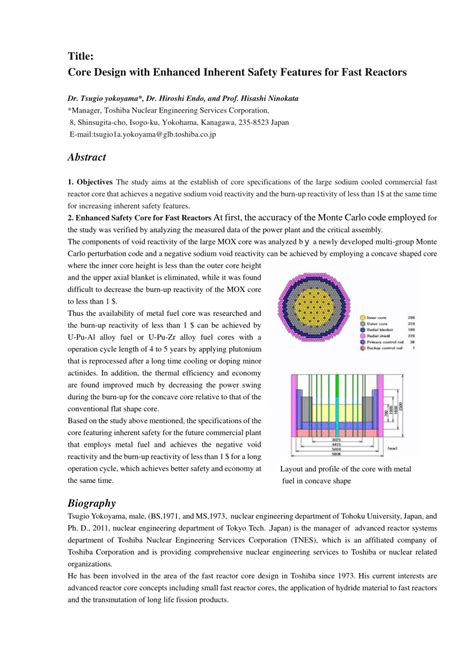 Stability characteristics of metal fueled fast reactor cores - balustradellc