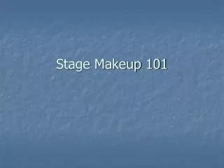 Stage Makeup 101 - Wenger | J.R. Clancy - muktibox.com
