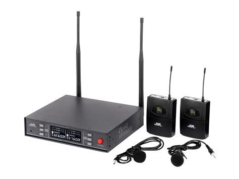 Stage Right by Monoprice 200-Channel UHF Dual Lavalier Wireless ... - balustradellc