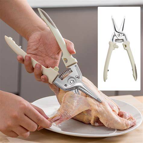 Stainless Steel Chicken Scissors, Poultry Shears - raincitystudios.com