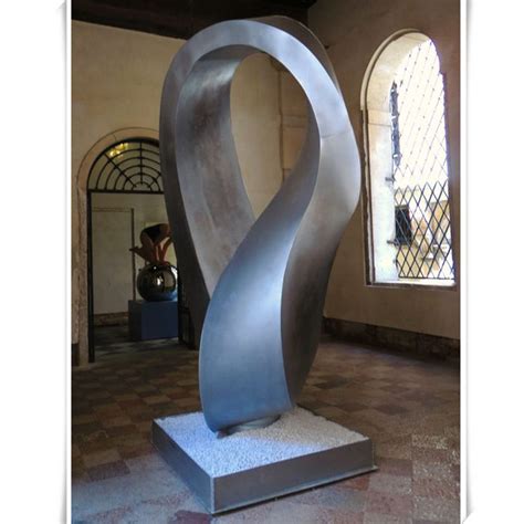 Stainless Steel Contemporary Indoor Sculptures - muktibox.com