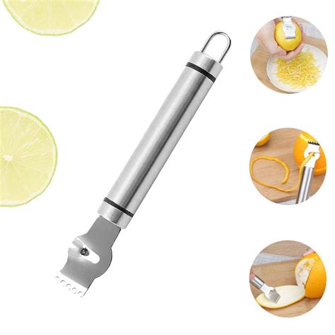 Stainless Steel Lemon Shaver and Fruit Zester with Comfortable … - balustradellc