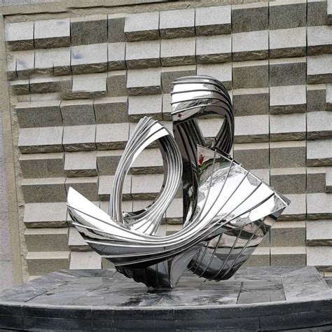 Stainless Steel Modern Art Sculpture - Aongking Sculpture - muktibox.com