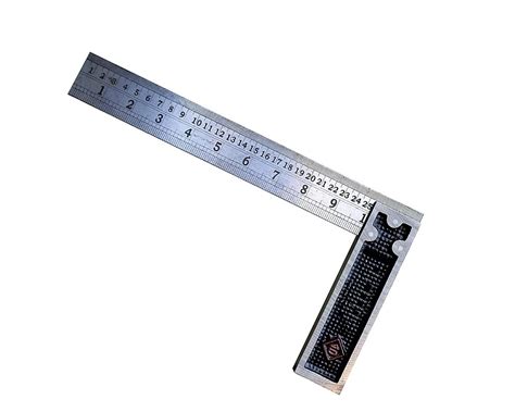 Stainless Steel Try Square Scale Ruler Measurement Tool - balustradellc